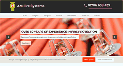 Desktop Screenshot of amfiresystems.co.uk